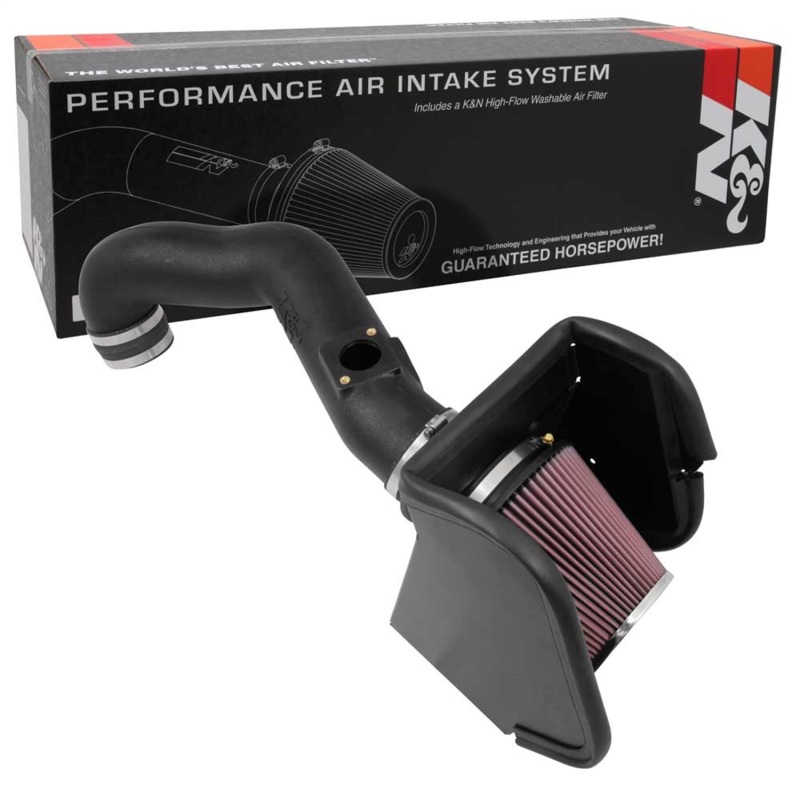 Nissan Titan Performance Air Intake - K&N Engineering - 63 Series Aircharger - `16-`18